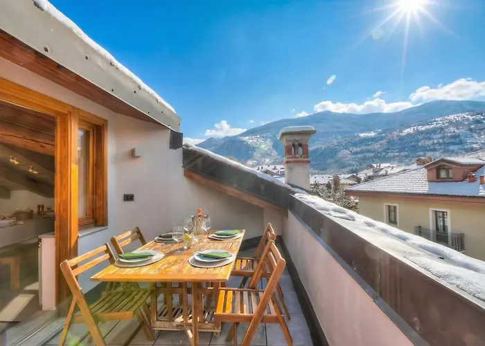Sunny Penthouse - Happy Oulx